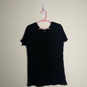 Gently worn cute black top!